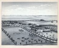 T. W. Harvey, Turlington Stock Farms, Residence, Nebraska State Atlas 1885